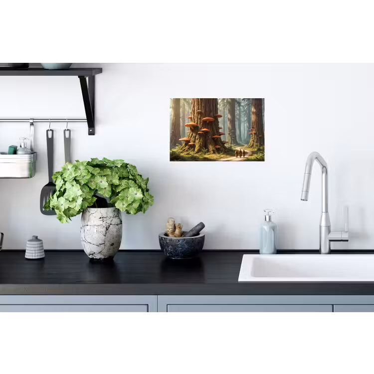 Wall Sticker - Forest - Trees - Nature - Bos - Bomen - Natuur Muursticker klein