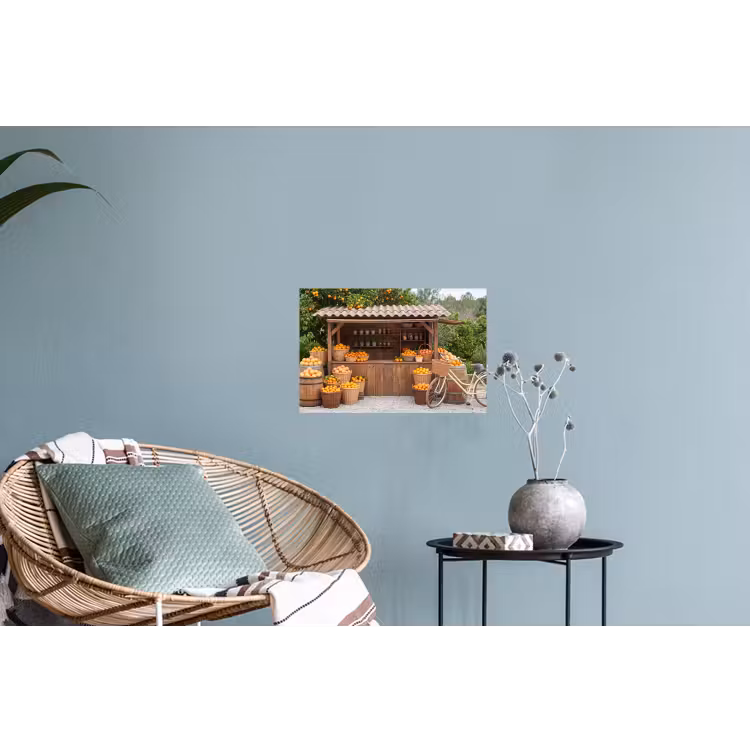 Wall Sticker - Fruit - Market - Rural - Fruit - Markt - Landelijk Muursticker klein