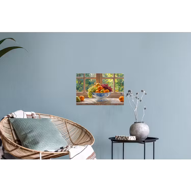 Wall Sticker - Fruit - Windowsill - Nature - Fruit - Vensterbank - Natuur Muursticker klein