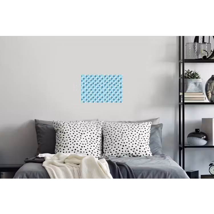 Golf - Ballen - Blauw Muursticker klein 286 -slaapkamer