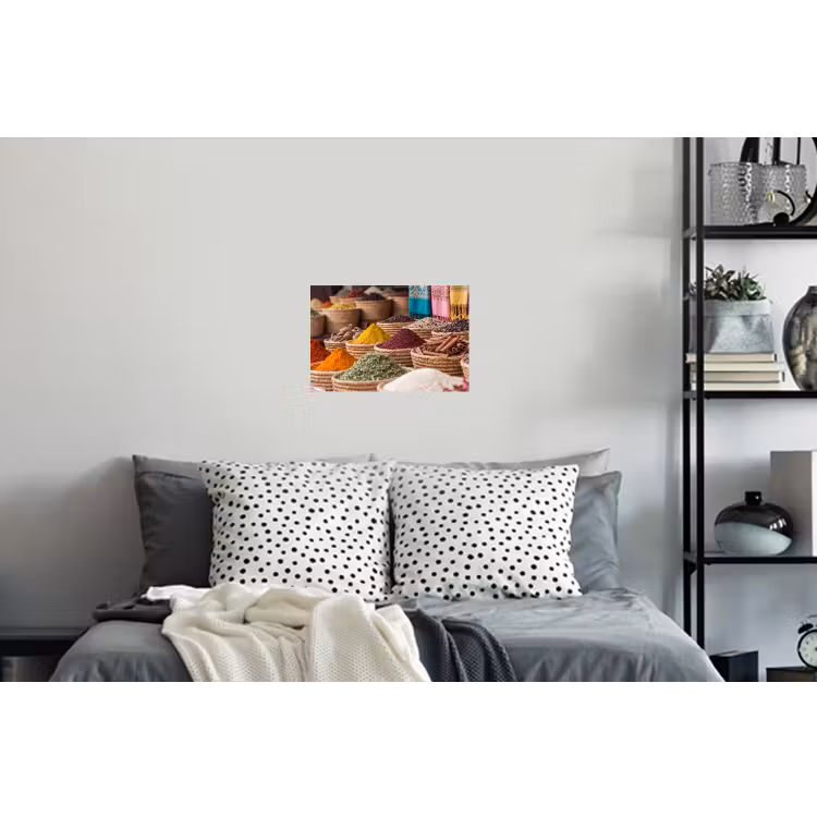 Wall Sticker - Herbs - Baskets - Oriental - Kruiden - Manden - Oosters Muursticker klein