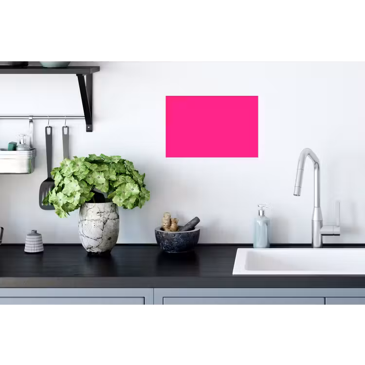 Hot - Fuchsia - Roze Muursticker klein 286 -keuken