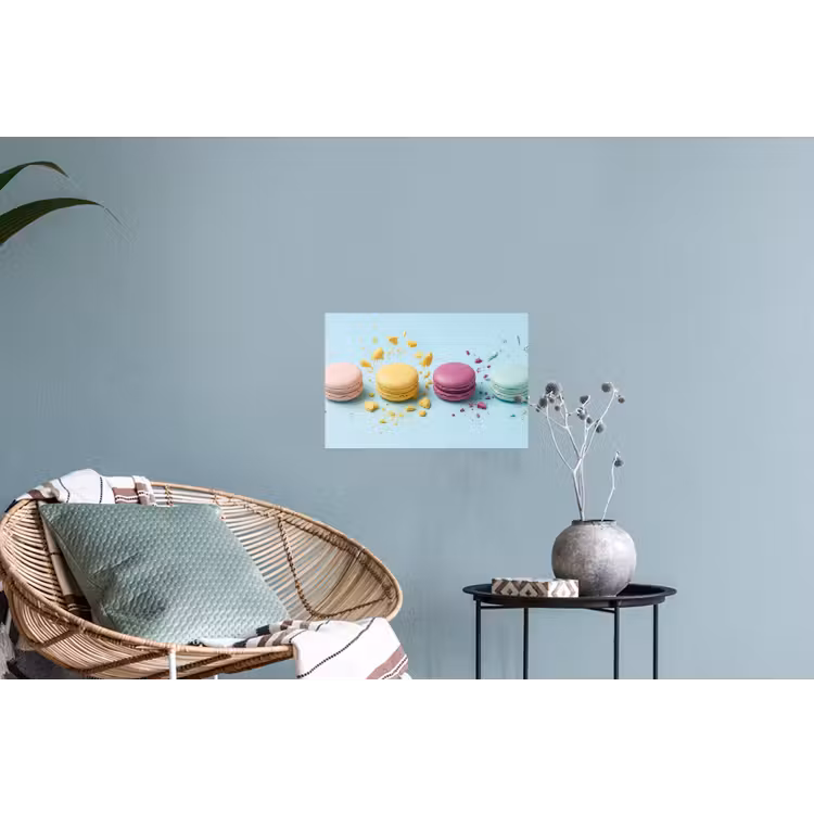 Macarons - Kleurrijk - Pastel Muursticker klein -plant
