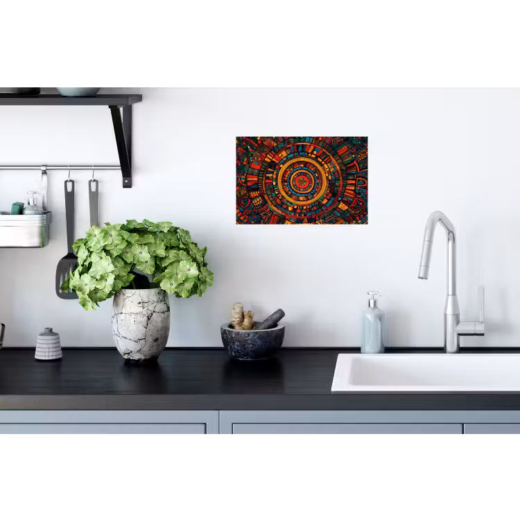 Mandala - Cirkels - Patronen Muursticker klein -keuken
