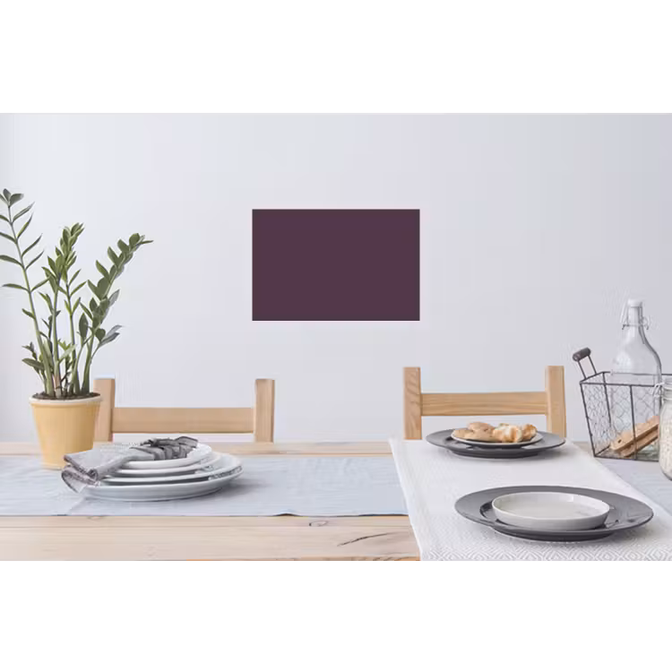 Midnight - Plum - Paars Muursticker klein 286 -eettafel