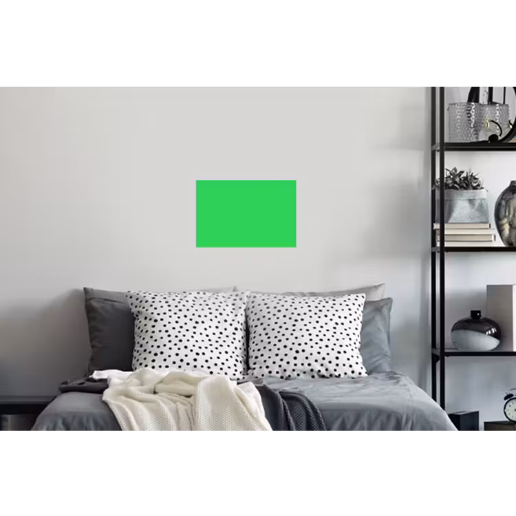 Mint - Green - Groen Muursticker klein 286 -slaapkamer