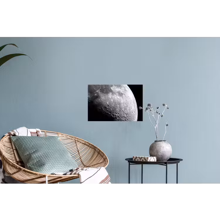 Wall Sticker - Moon - Craters - Space - Maan - Kraters - Ruimte Muursticker klein