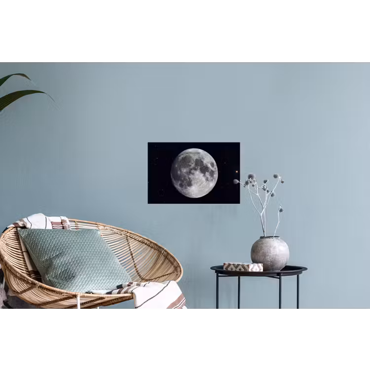 Wall Sticker - Moon - Stars - Space - Maan - Sterren - Ruimte Muursticker klein