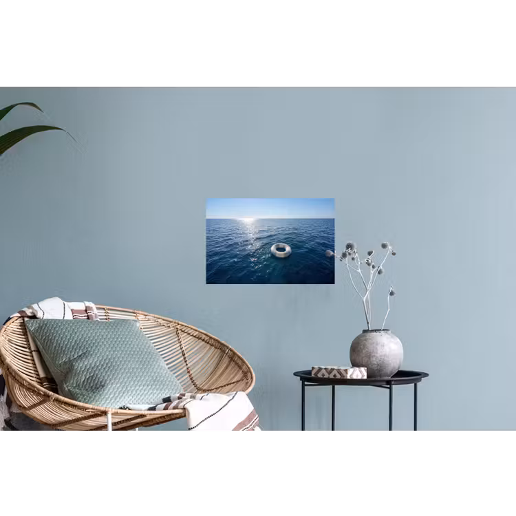 Oceaan - Zwemband - Horizon Muursticker klein -plant