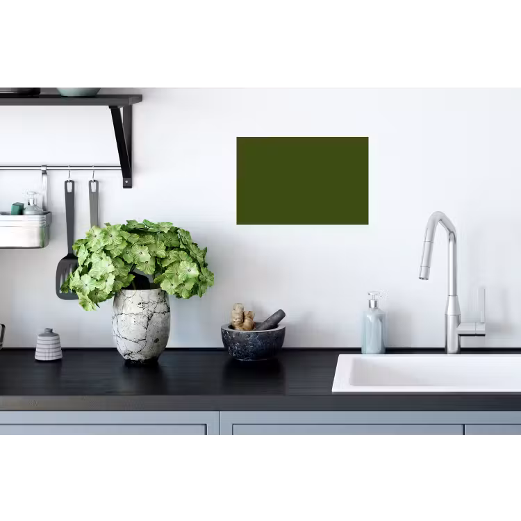 Olive - Drab - Groen Muursticker klein 286 -keuken