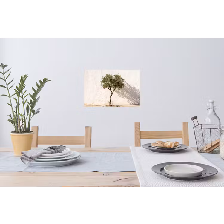 Wall Sticker - Olive Tree - Wall - White - Olijfboom - muur - wit Muursticker klein