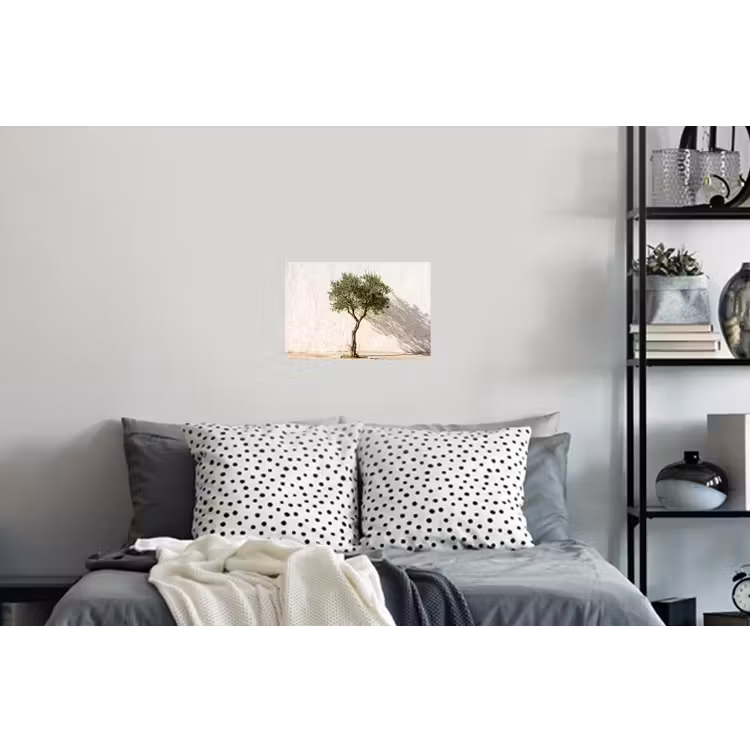 Wall Sticker - Olive Tree - Wall - White - Olijfboom - muur - wit Muursticker klein