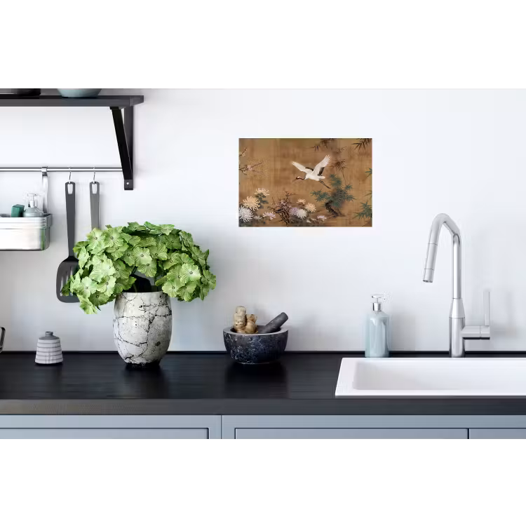 Oosters - Elegant - Kleurrijk Muursticker klein -keuken