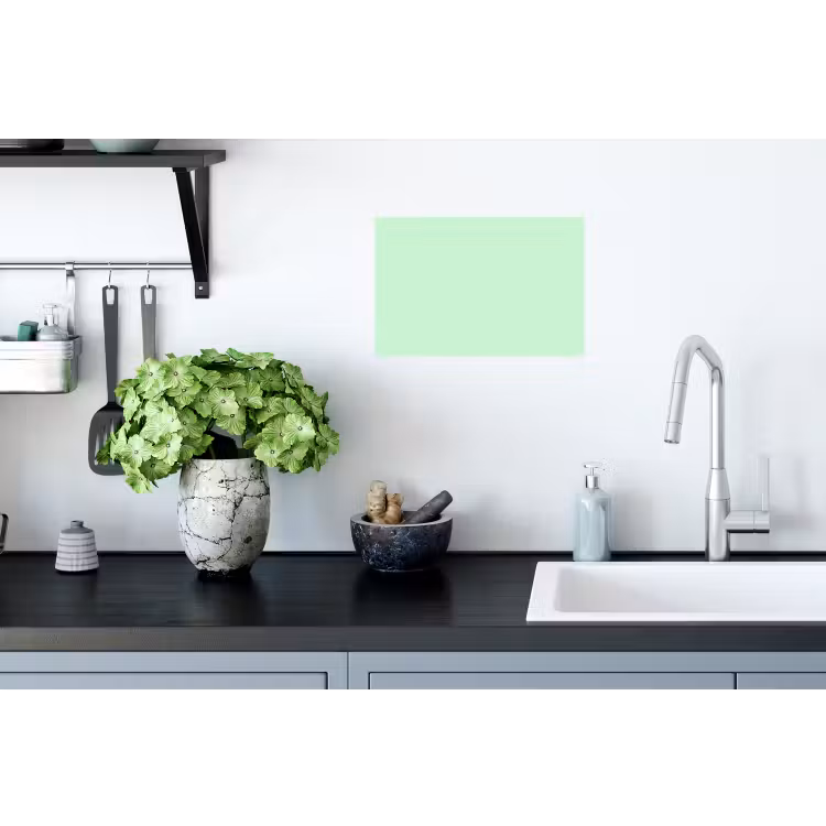 Pale - Mint - Groen Muursticker klein 286 -keuken