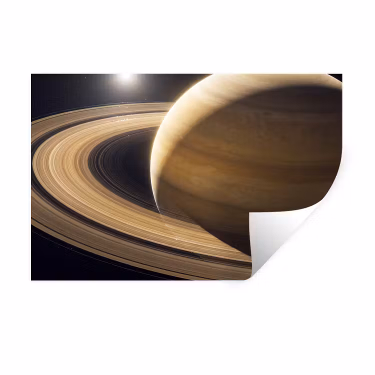 Wall Sticker - Planet - Rings - Space - Planeet - Ringen - Ruimte Muursticker klein