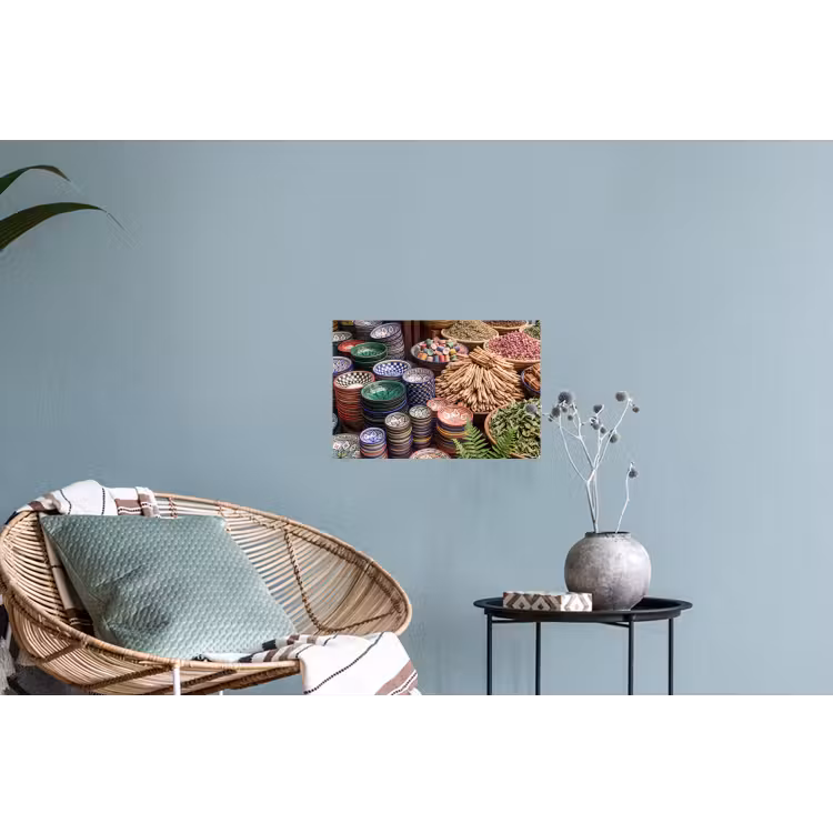 Wall Sticker - Pottery - Oriental - Colorful - Aardewerk - Oosters - Kleurrijk Muursticker klein