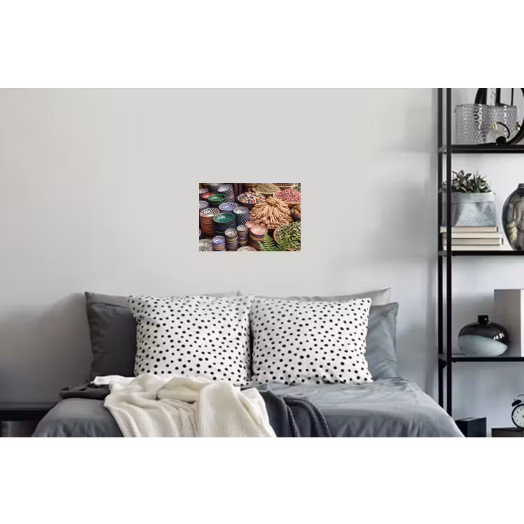 Wall Sticker - Pottery - Oriental - Colorful - Aardewerk - Oosters - Kleurrijk Muursticker klein
