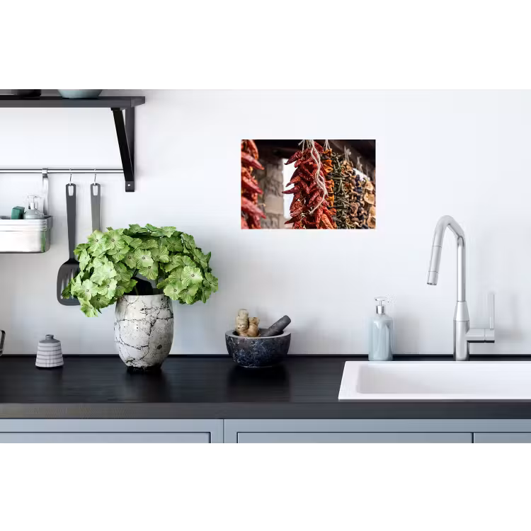 Wall Sticker - Red Peppers - Food - Rode pepers - Eten Muursticker klein