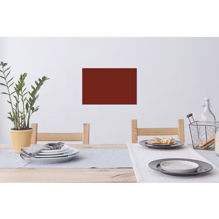 Rustic - Terracotta - Rood Muursticker klein 286 -eettafel