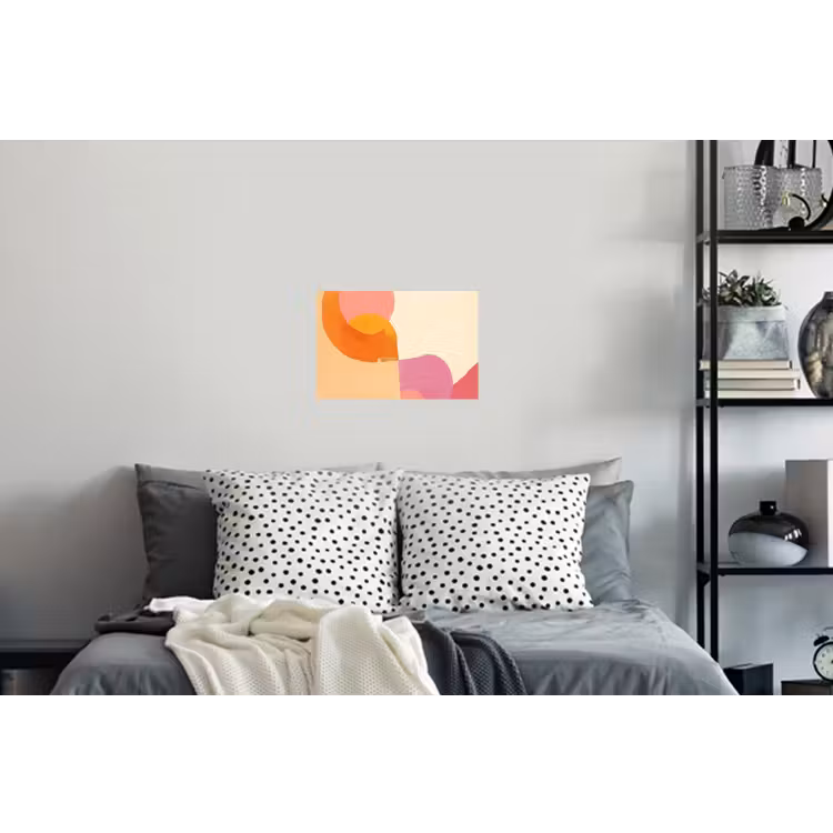 Vormen - Abstract - Kleurrijk Muursticker klein -slaapkamer