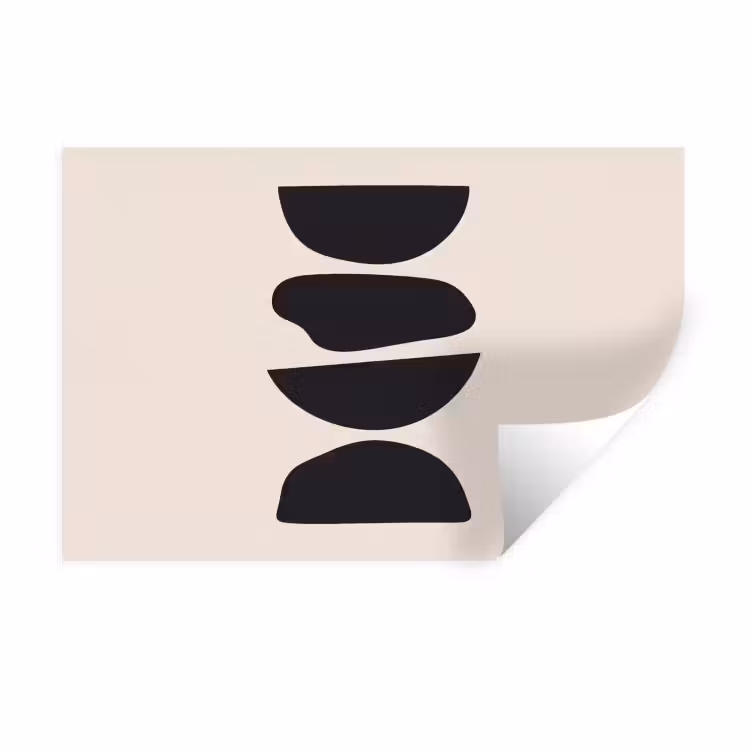 Wall Sticker - Shapes - Abstract - Modern - Vormen - Abstract - Modern Muursticker klein