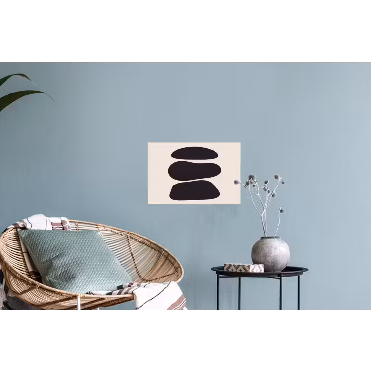 Wall Sticker - Shapes - Organic - Black - Vormen - Organisch - Zwart Muursticker klein
