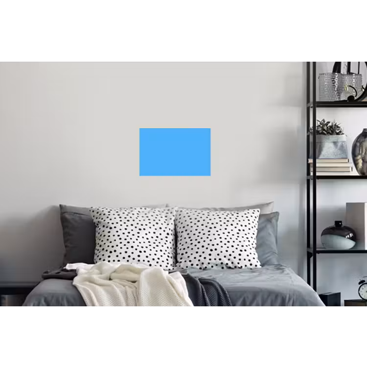 Sky - Blue - Blauw Muursticker klein 286 -slaapkamer