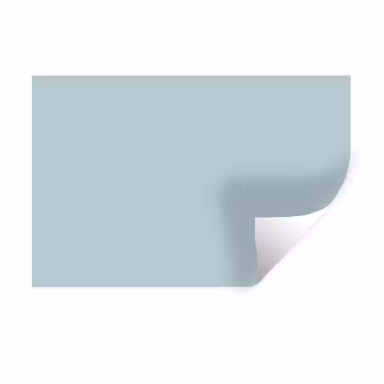 Slate - Blue - Blauw Muursticker klein 286 -3d