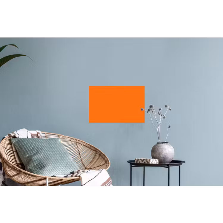 Spiced - Pumpkin - Oranje Muursticker klein 286 -plant