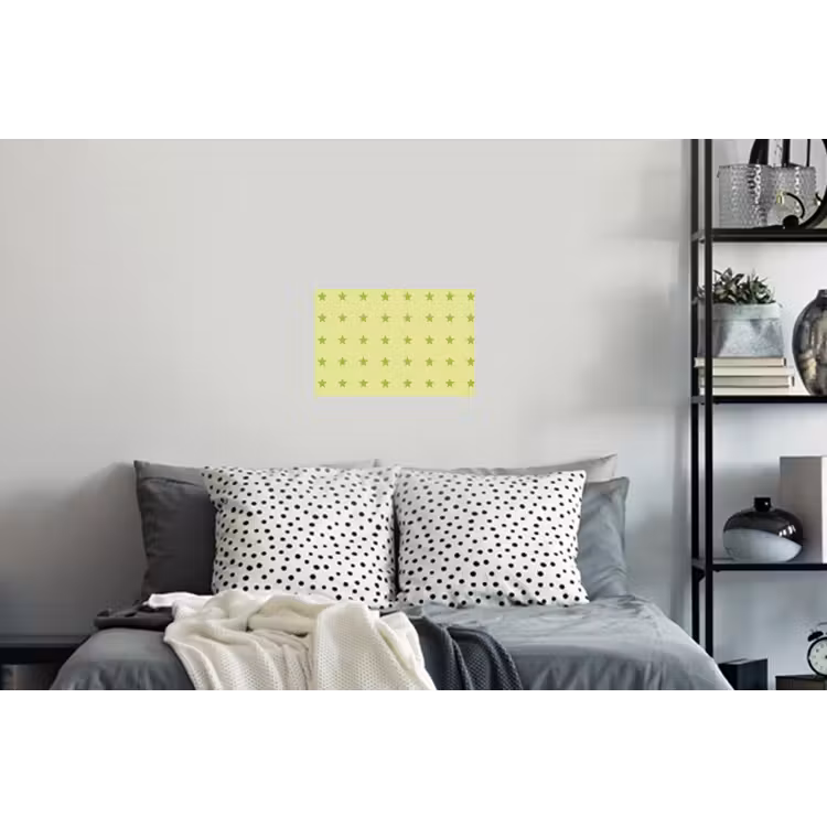 Sterren - Patroon - Groen Muursticker klein 286 -slaapkamer