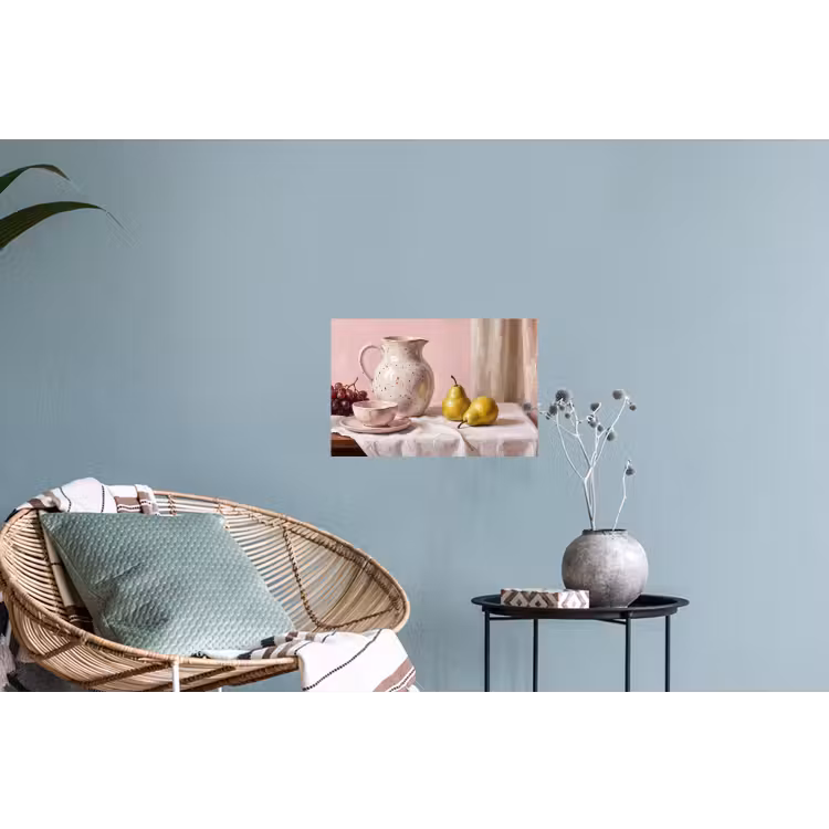 Wall Sticker - Still Life - Fruit - Pink - Stilleven - Fruit - Roze Muursticker klein