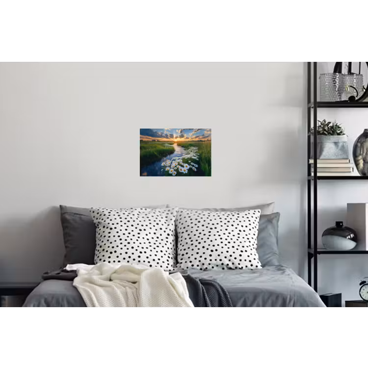 Beekje - Landschap - Margriet Muursticker klein -slaapkamer