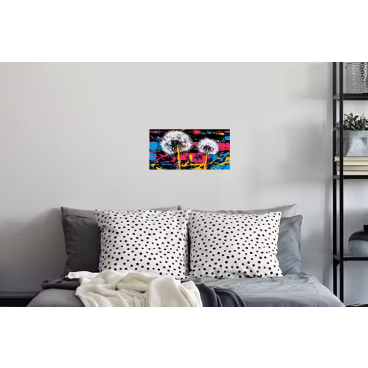 Street Art - Kleurrijk - Muur Muursticker klein -slaapkamer