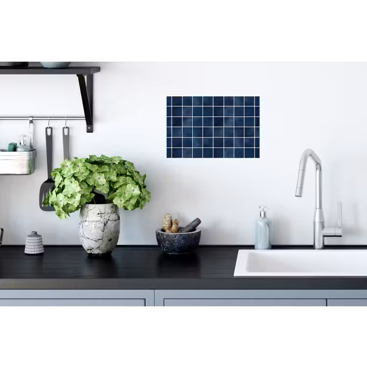 Tegel - Modern - Blauw Muursticker klein 286 -keuken