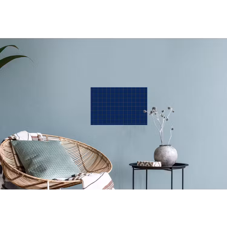 Tegel - Patroon - Blauw Muursticker klein 286 -plant