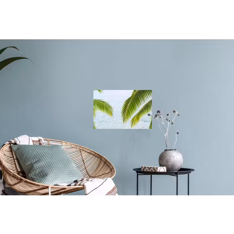 Boom - Bladeren - Water - Tropisch - Groen Muursticker klein -plant