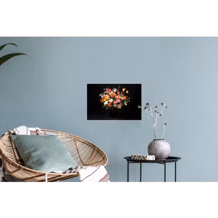 Vaas - Bloemen - Tulpen Muursticker klein -plant