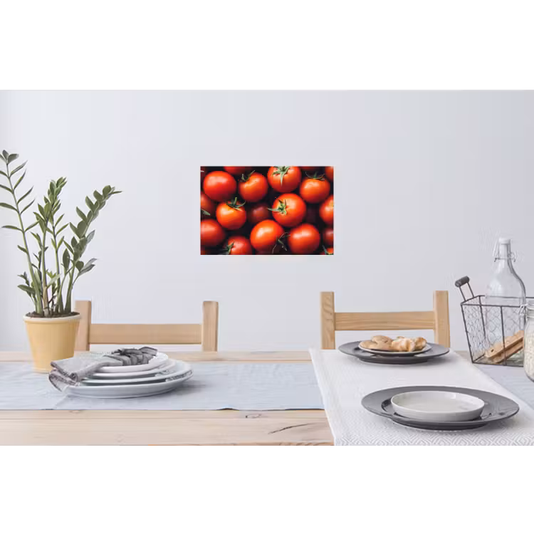 Groente - Rood - Tomaten Muursticker klein -eettafel