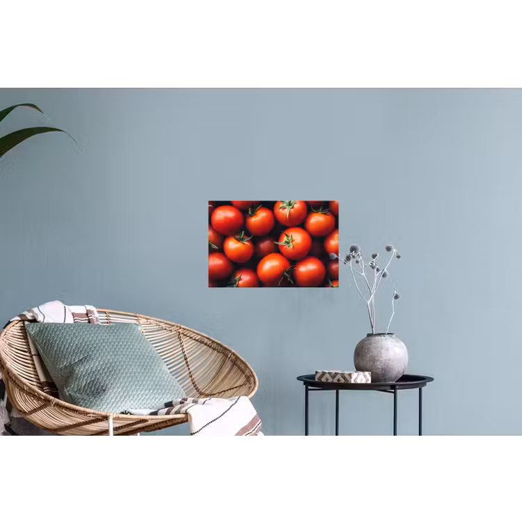 Groente - Rood - Tomaten Muursticker klein -plant