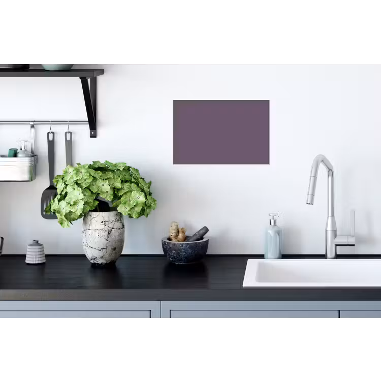 Velvet - Aubergine - Paars Muursticker klein 286 -keuken