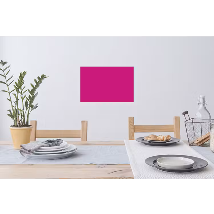 Velvet - Magenta - Roze Muursticker klein 286 -eettafel