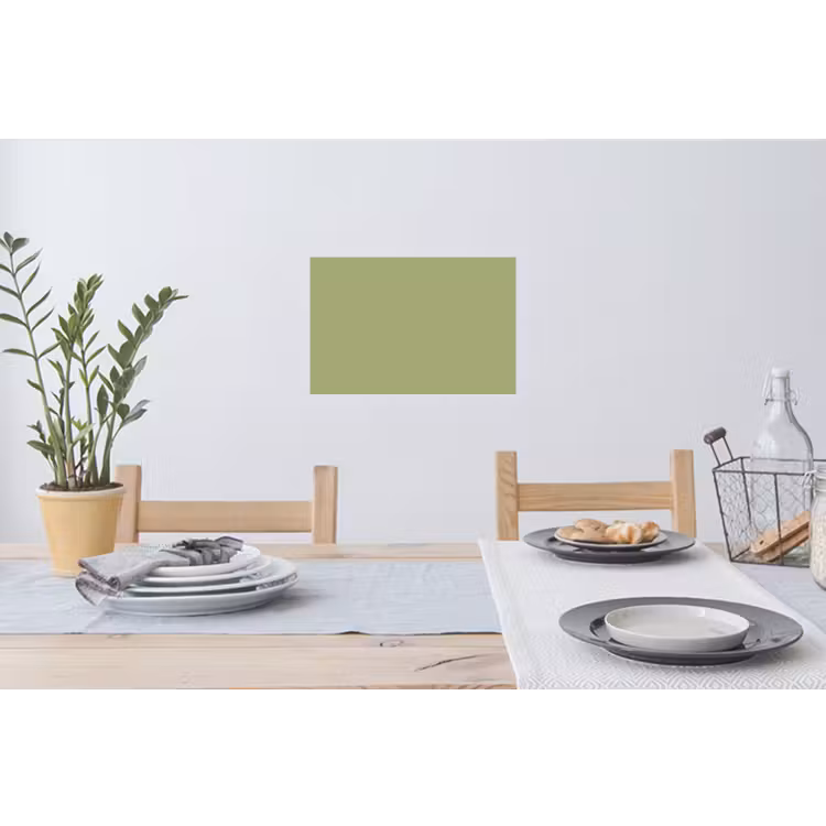 Whispering - Sage - Groen Muursticker klein 286 -eettafel