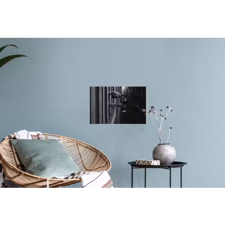 Wijnfles - Glas - Handen - Raam Muursticker klein -plant