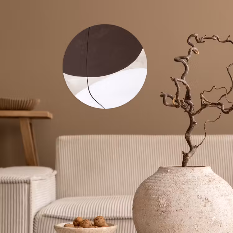 Wallpaper Circle - Abstract - Forms - Modern - Abstract - Vormen - Modern Wandcirkel behangsticker klein