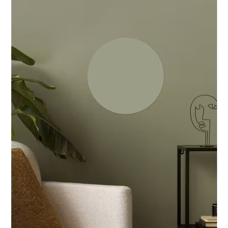 Sage - Mist - Groen Wandcirkel behangsticker klein 186 -sfeer2