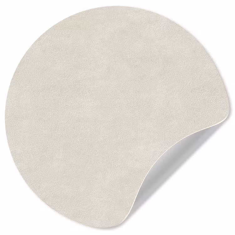 Zandkleurig - Modern - Egaal Wandcirkel behangsticker klein 186 -3d