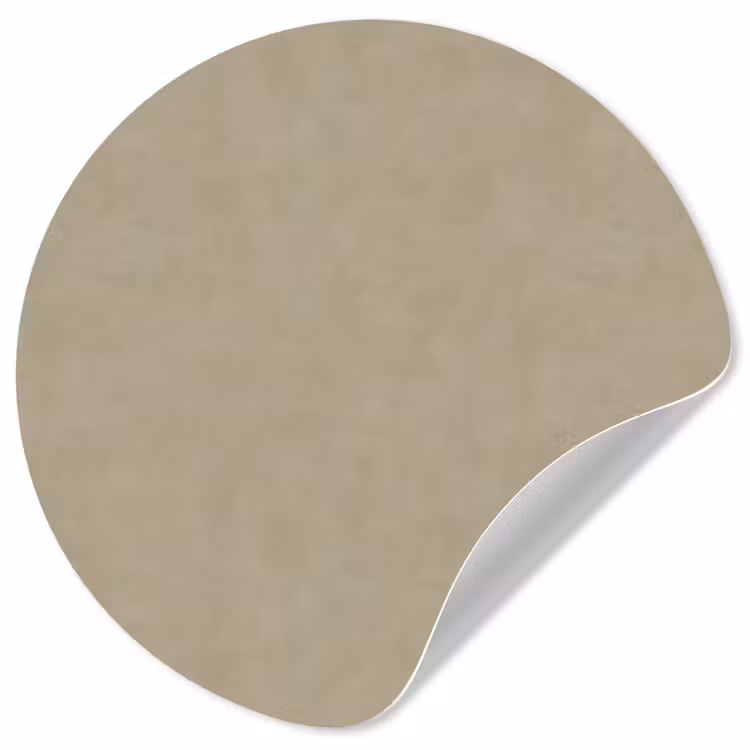 Taupekleur - Gewolkt textuur - Natuurlijk Wandcirkel behangsticker klein 186 -3d