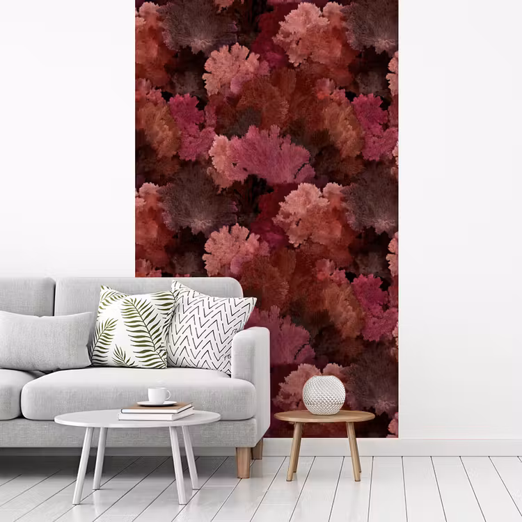 Koraal - Textuur - Kleurrijk fotobehang vinyl groot 66 -woonkamer