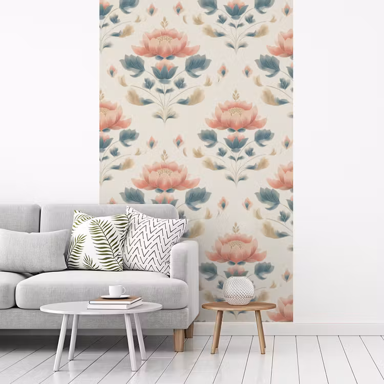 Lotus - Bloemen - Roze fotobehang vinyl groot 66 -woonkamer