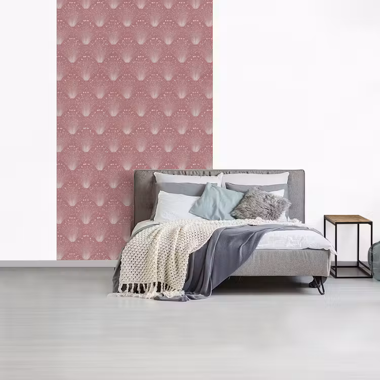Trendy - Patroon - Roze fotobehang vinyl groot 66 -slaapkamer
